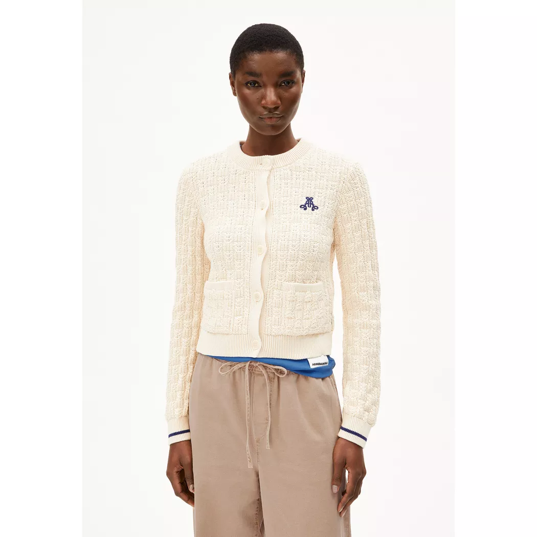 ARMEDANGELS Cardigan MENAAL creme   M damen
