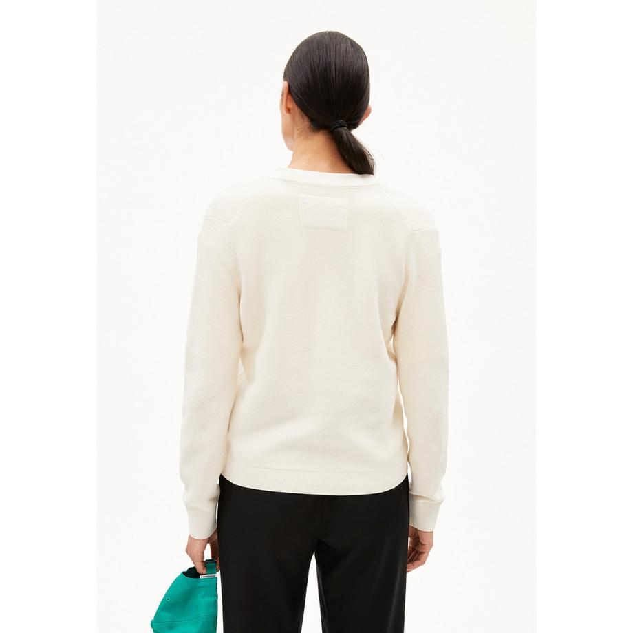 ARMEDANGELS Cardigan Scollo a V Abbottonato  