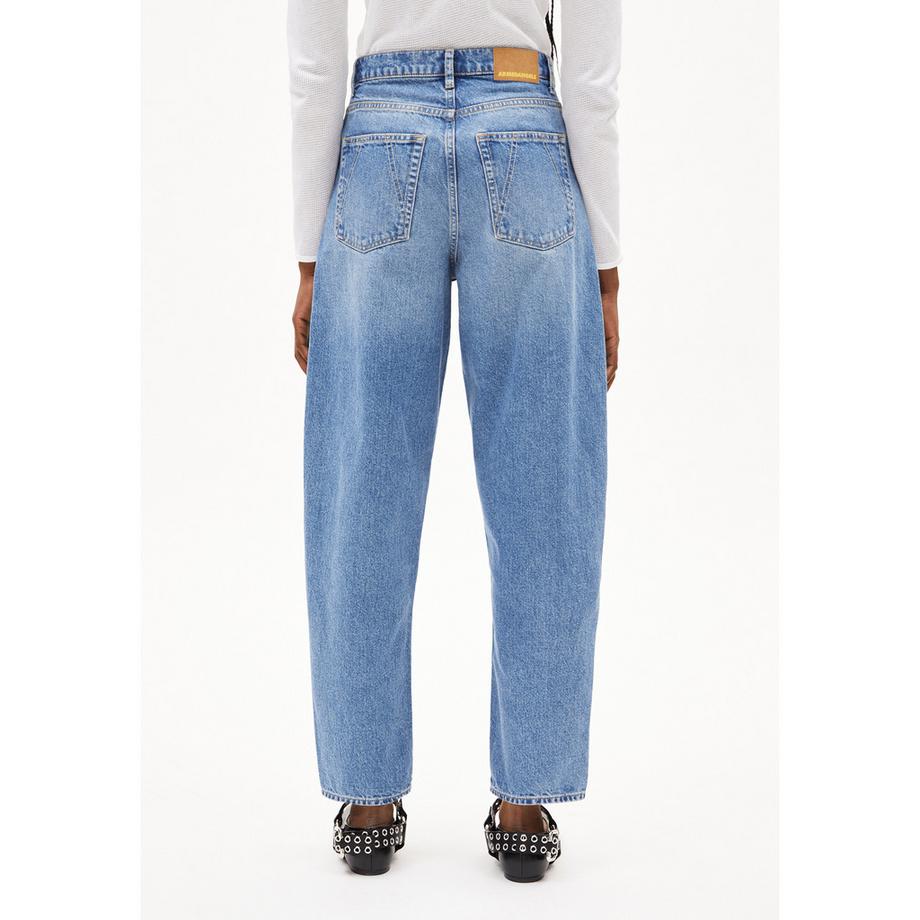 ARMEDANGELS High Waist Straight Leg Jeans  