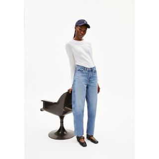 ARMEDANGELS High Waist Straight Leg Jeans  