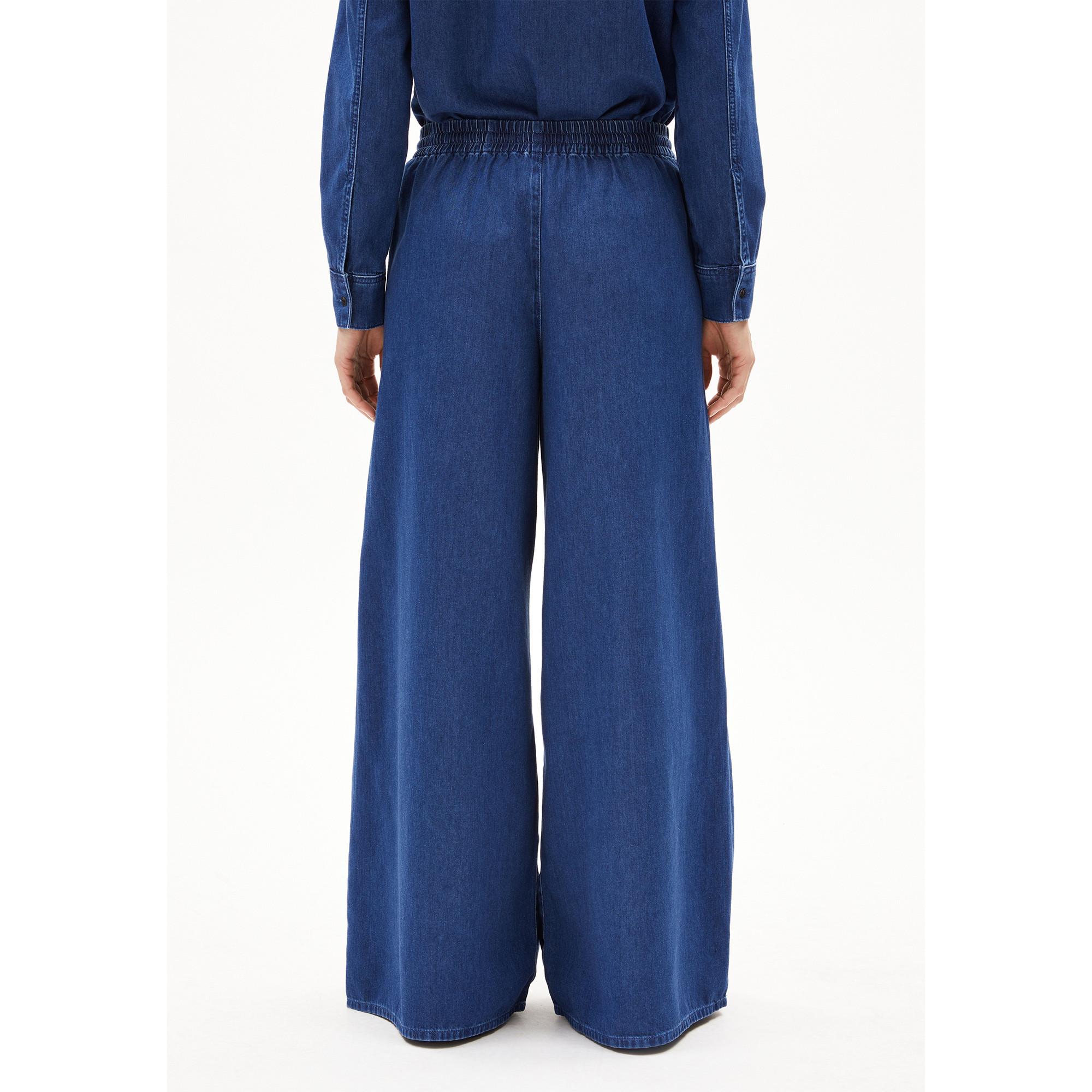 ARMEDANGELS Pantalon Denim Jambe Large  