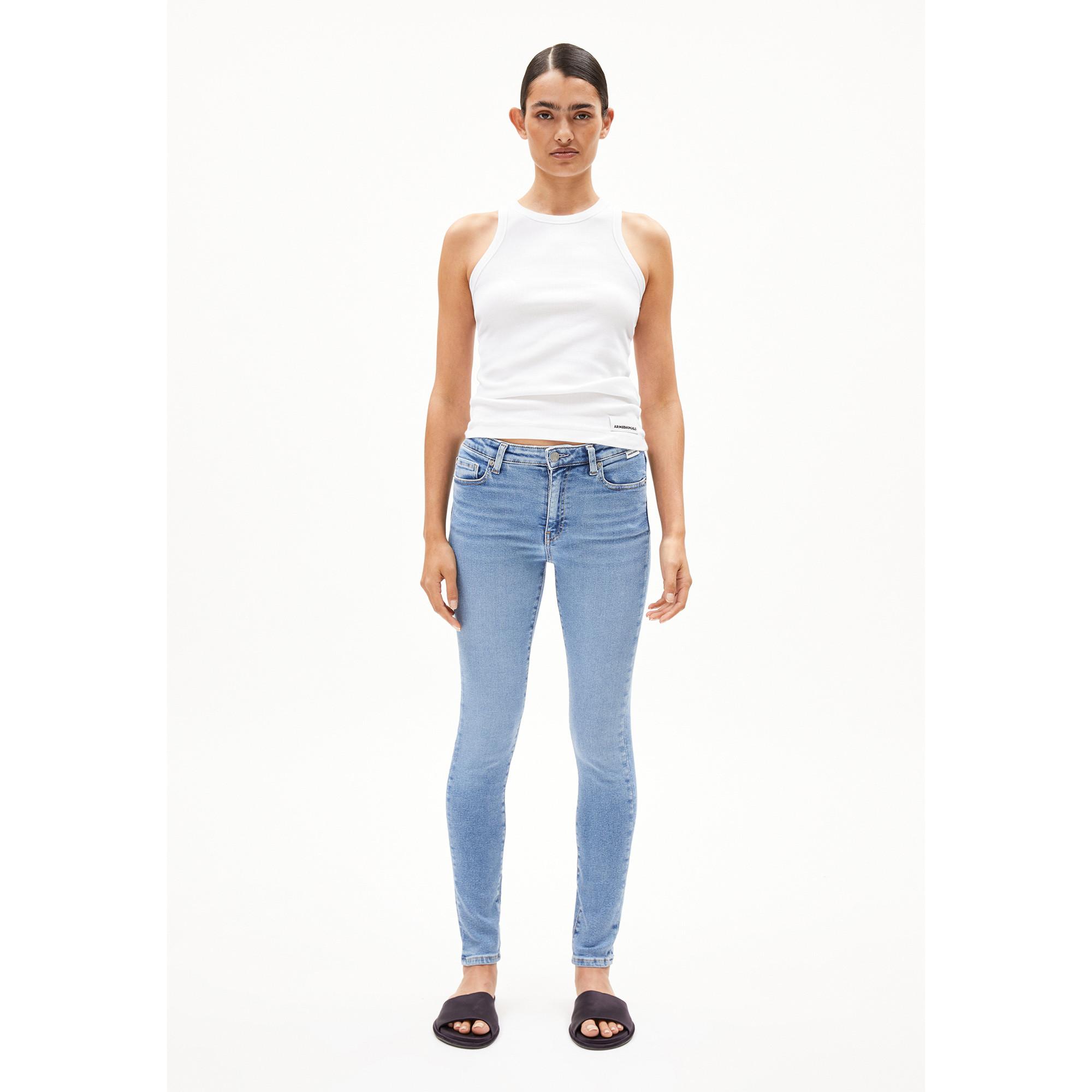 ARMEDANGELS Tillaa Mid Waist Skinny Fit Jeans  