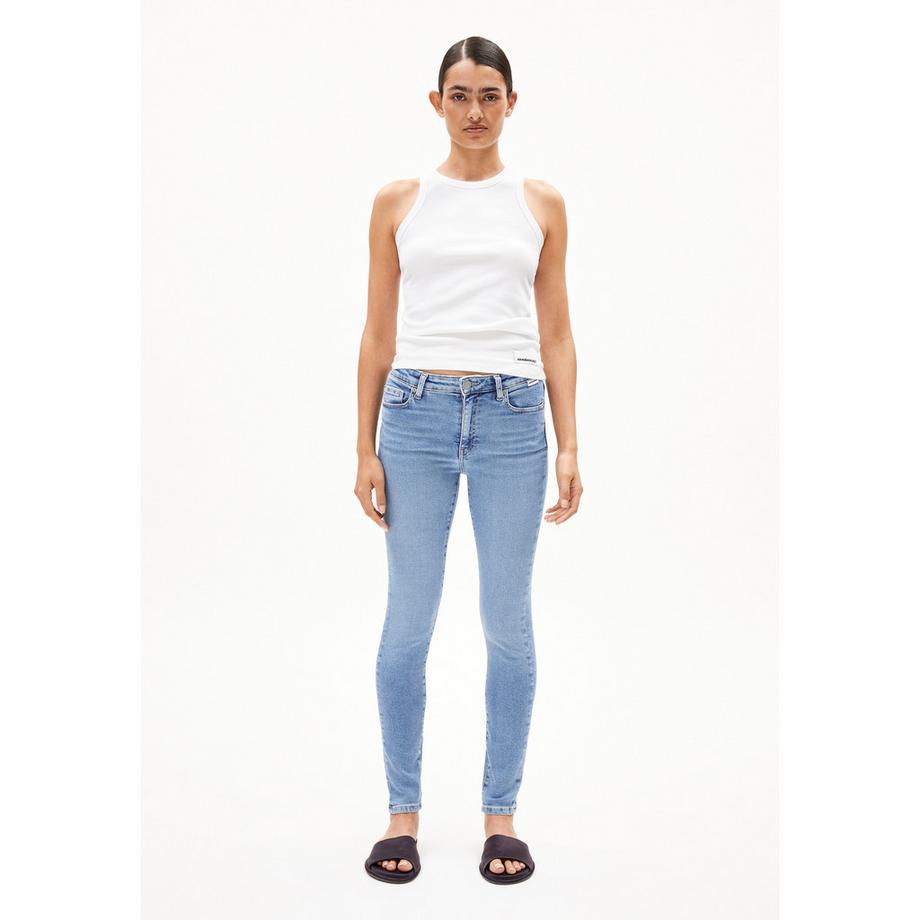 ARMEDANGELS Tillaa Mid Waist Skinny Fit Jeans  