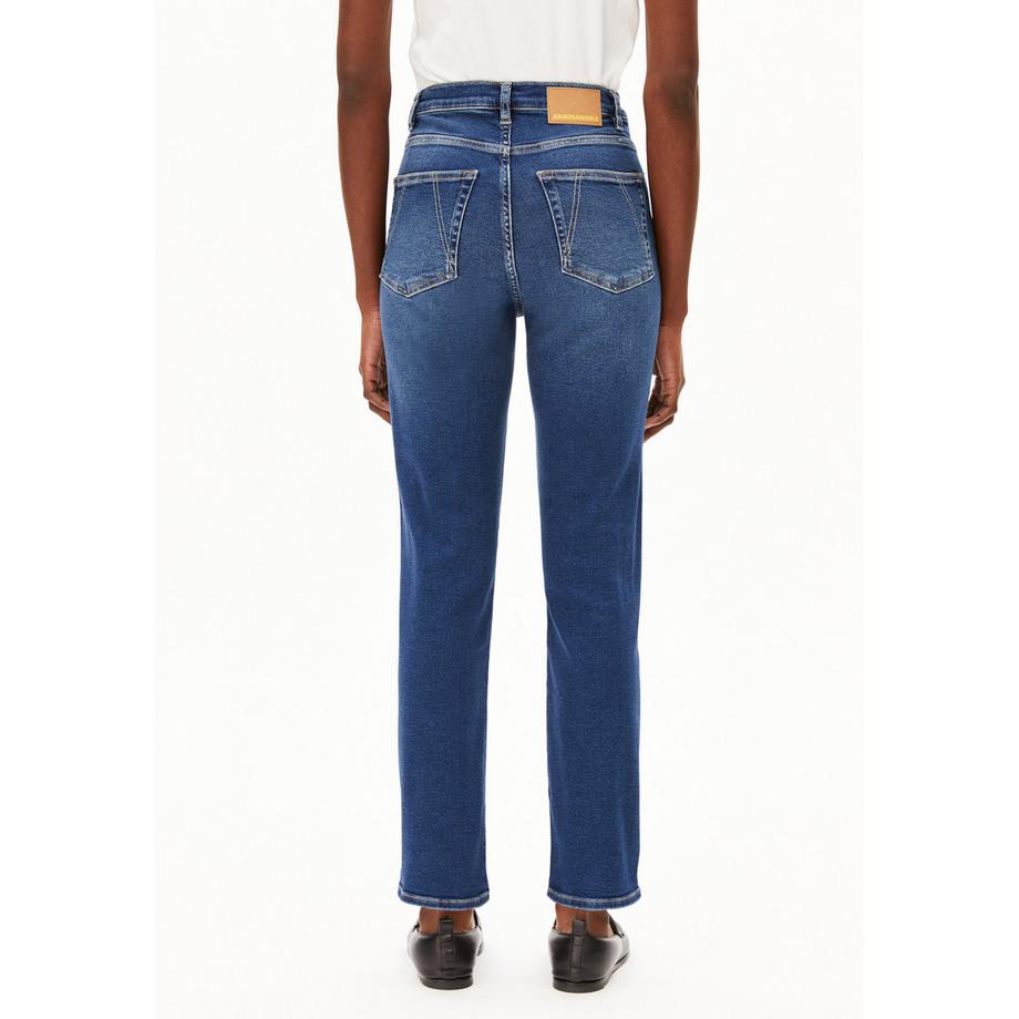 ARMEDANGELS High Waist Straight Leg Jeans  