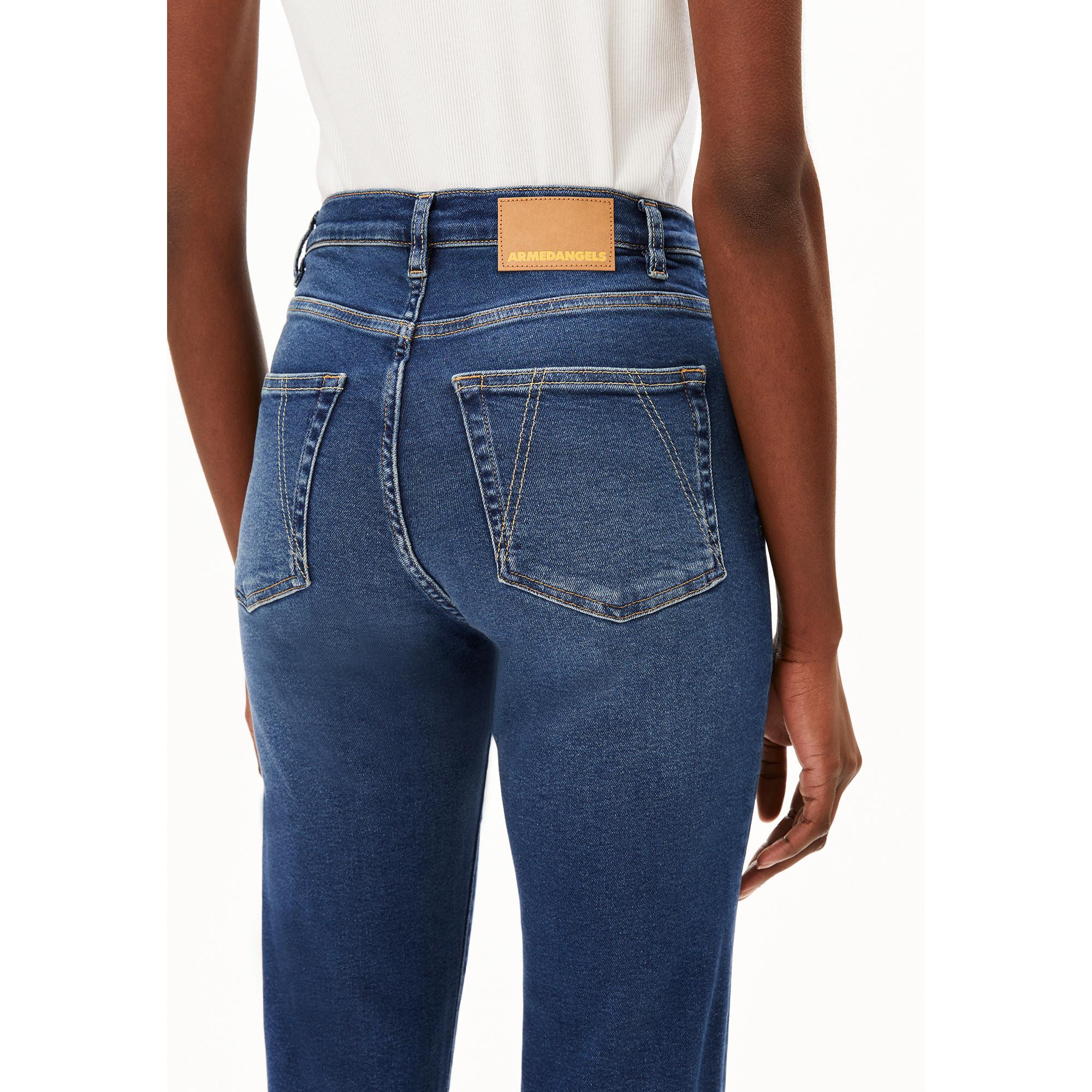 ARMEDANGELS LEJAANI High Waist Straight Leg Jeans  