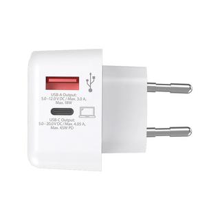 S-KROSS Euro USB Charger AC45PD Reiseadapter 