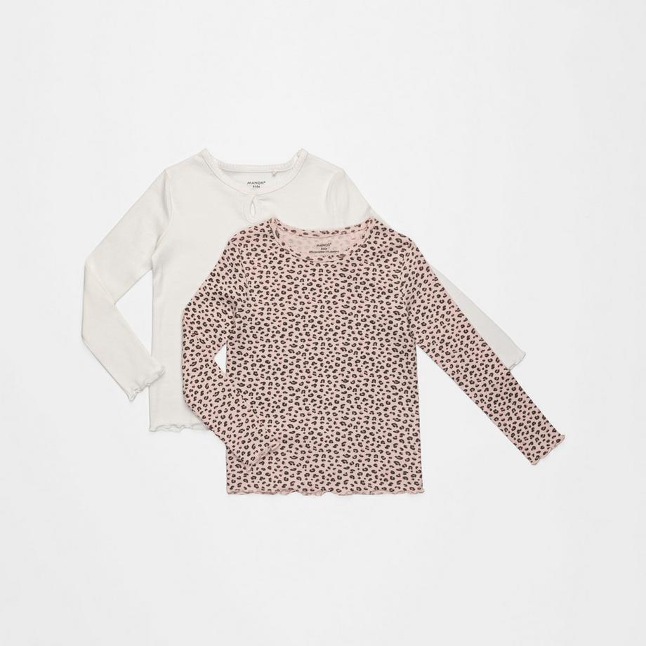 Duopack, T-Shirts, langarm