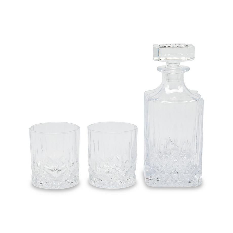 Manor Set à whisky, 3 pièces Bourbon 