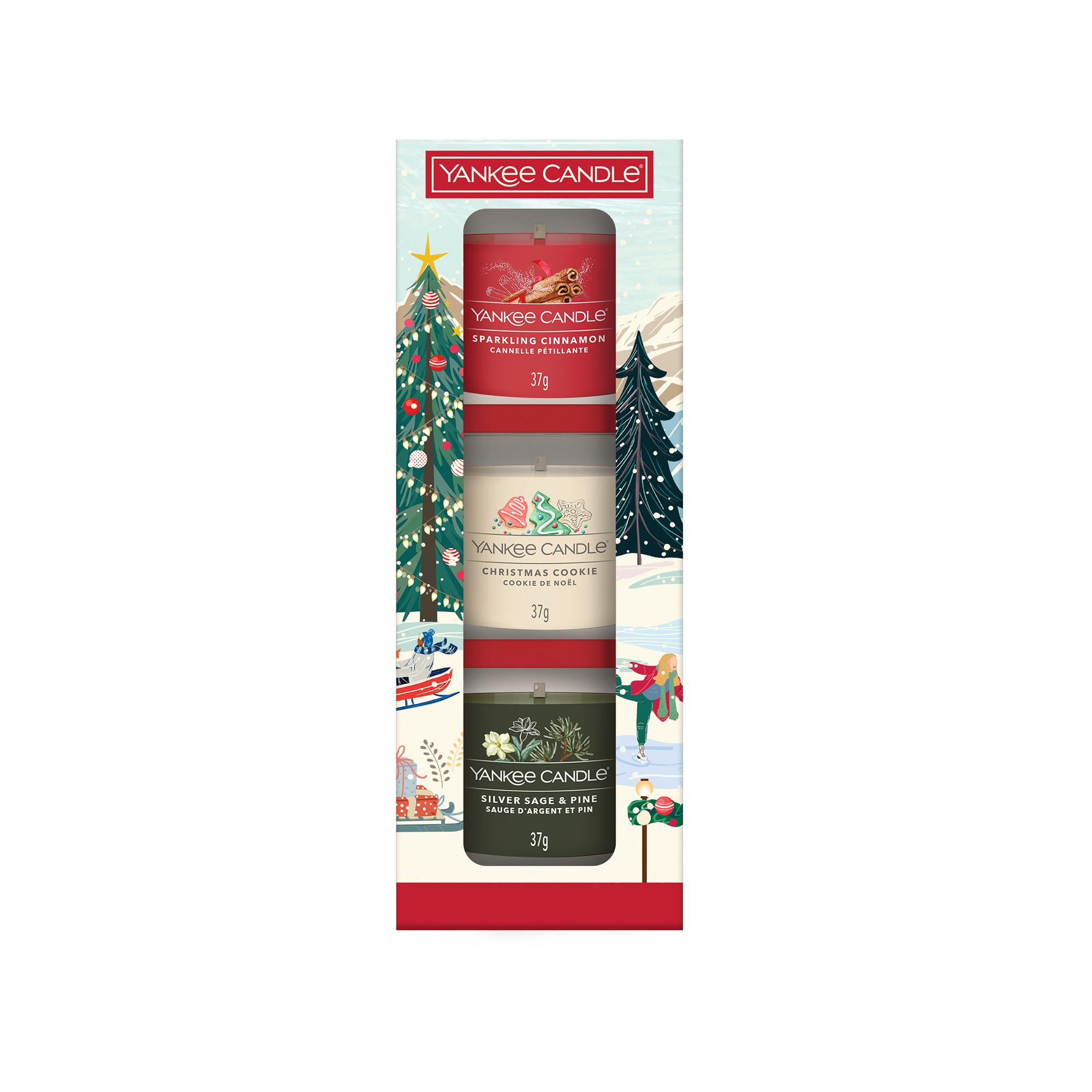 YANKEE CANDLE Set di candele profumate natalizie APRES SKI 