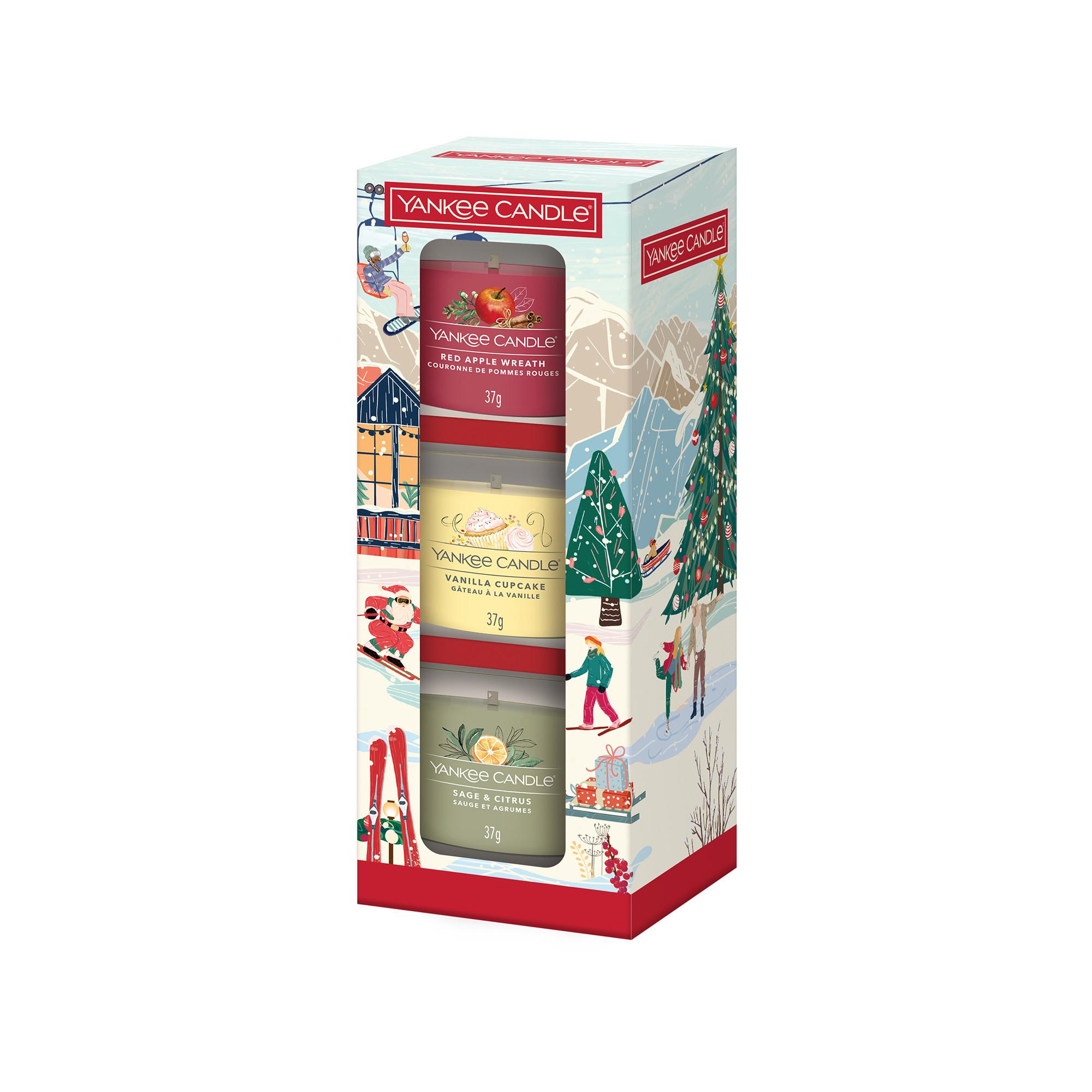 Yankee Candle Signature Set di candele profumate natalizie APRES SKI 