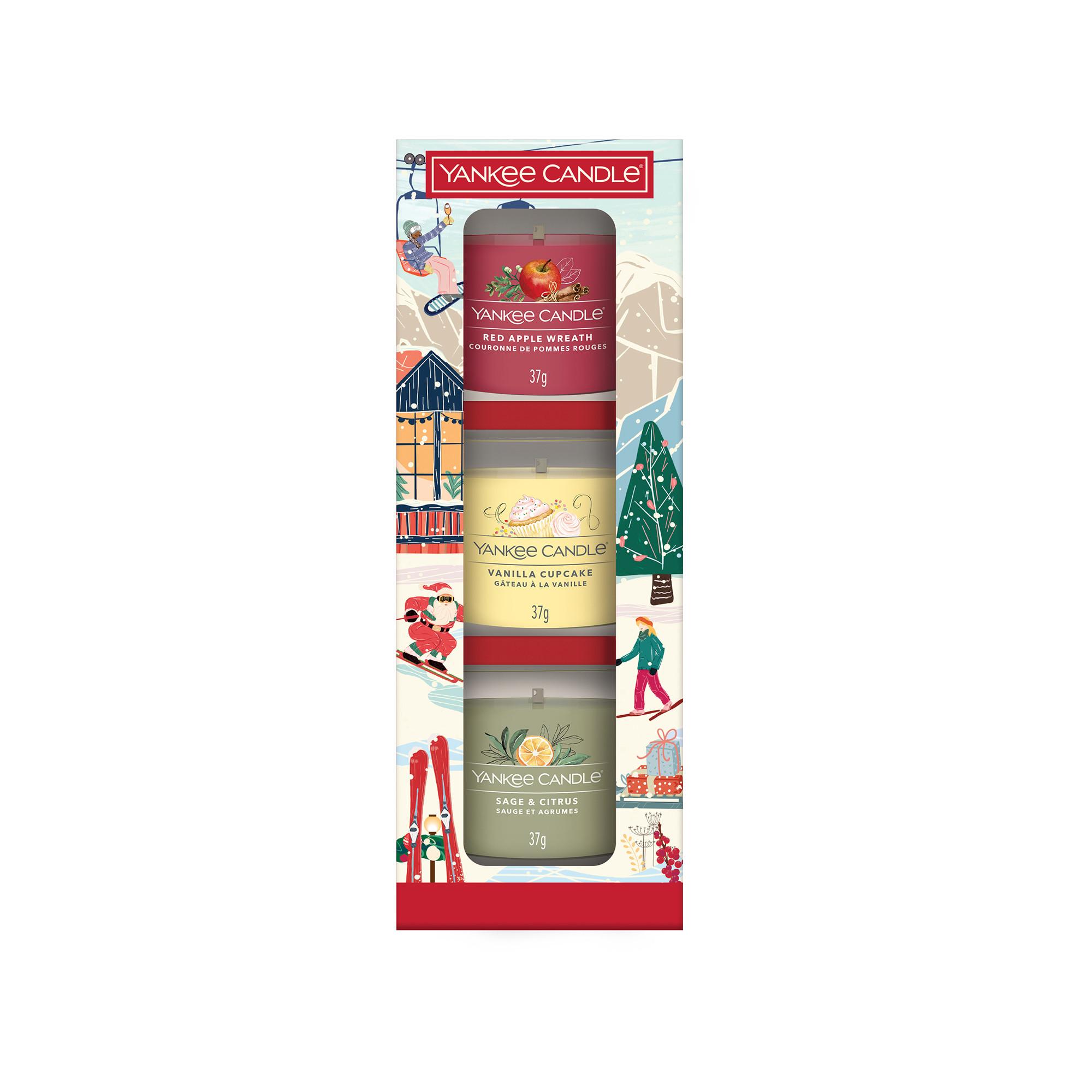 Yankee Candle Signature Set di candele profumate natalizie APRES SKI 
