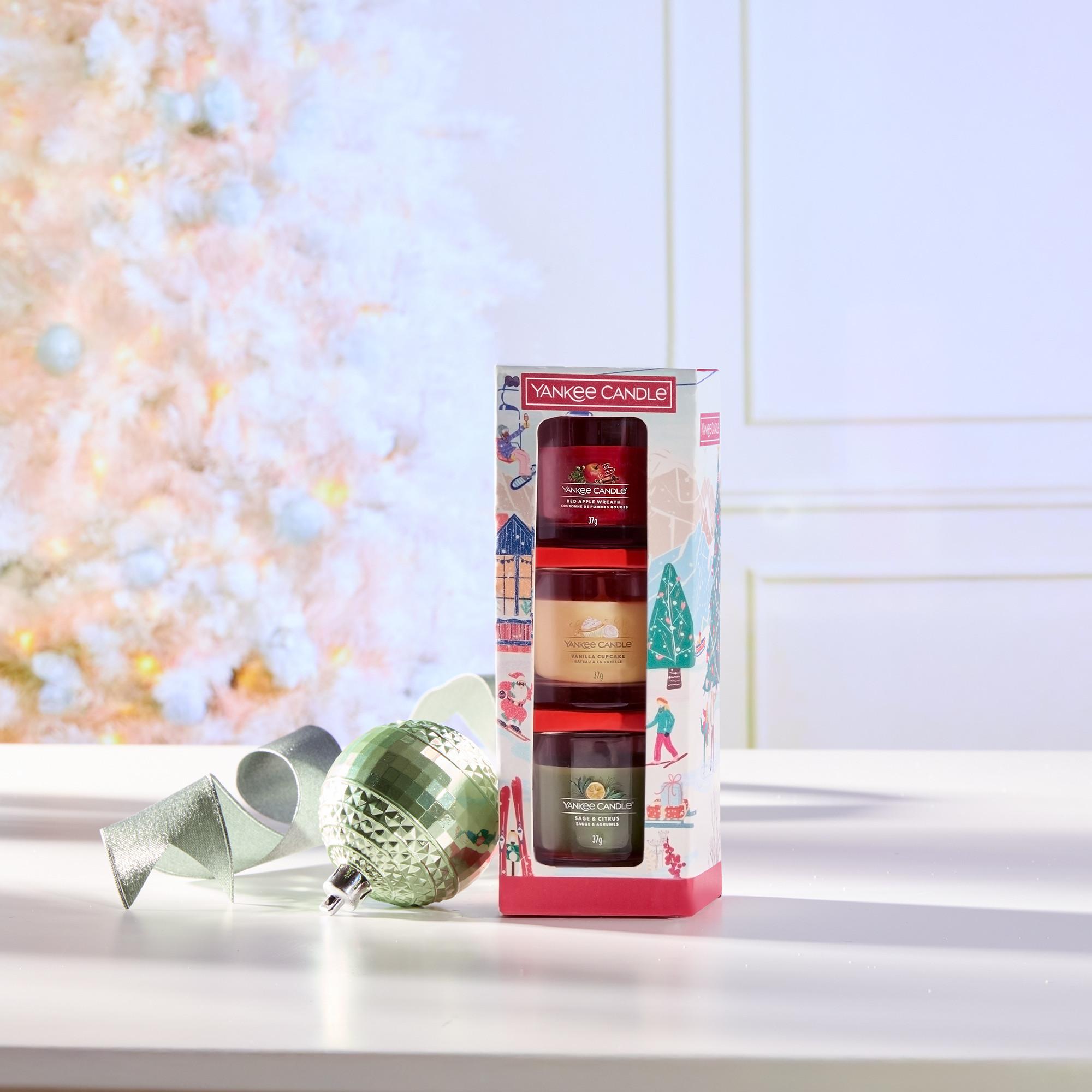 Yankee Candle Signature Set di candele profumate natalizie APRES SKI 