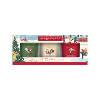 Yankee Candle Signature Set di candele profumate natalizie APRES SKI 
