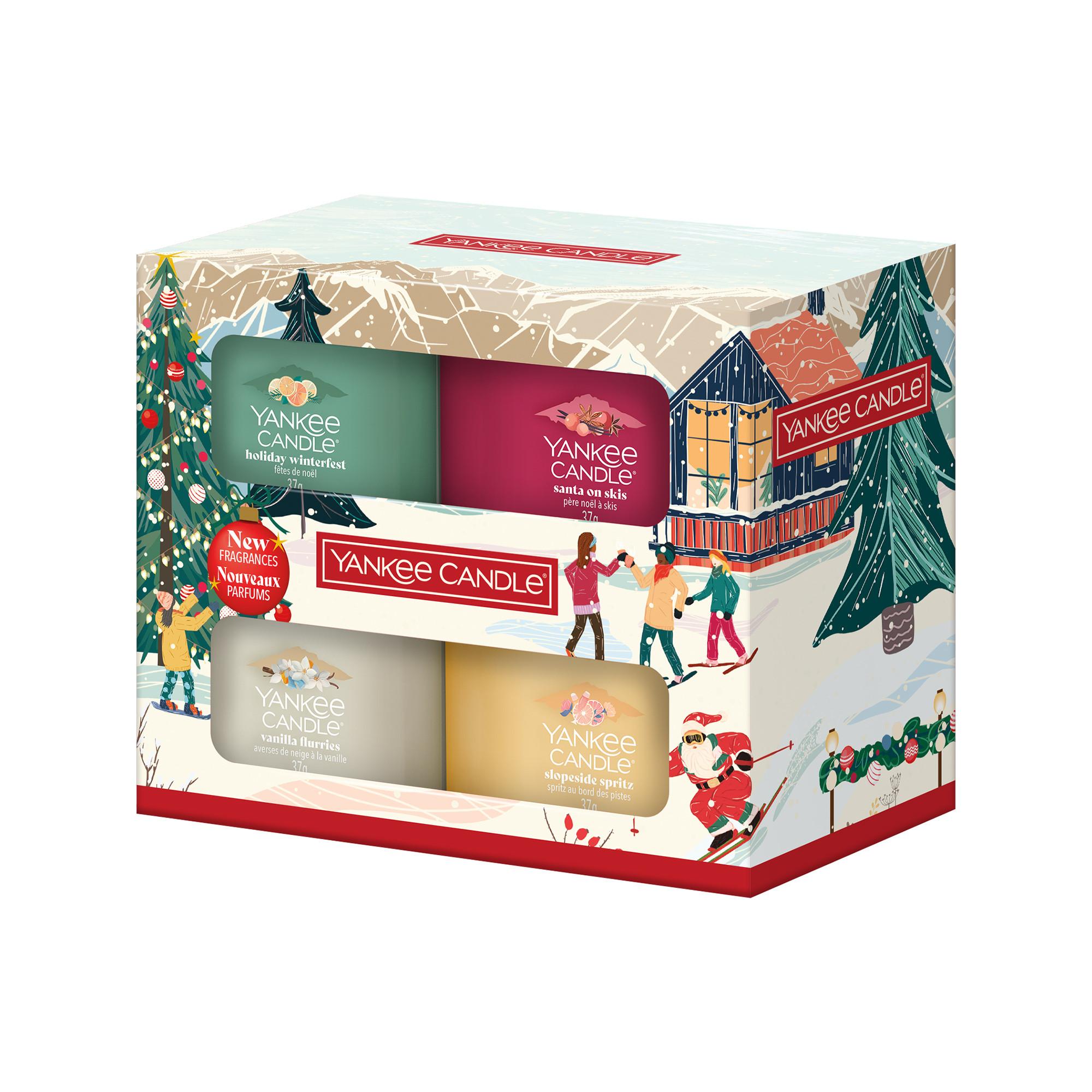 Yankee Candle Signature Set di candele profumate natalizie APRES SKI 