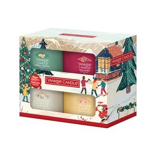 Yankee Candle Signature Set di candele profumate natalizie APRES SKI 