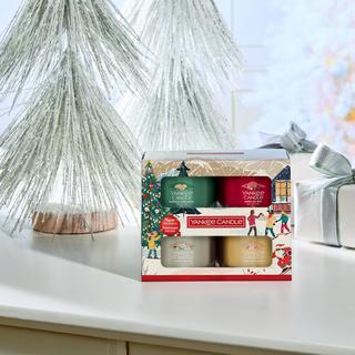 Yankee Candle Signature Set di candele profumate natalizie APRES SKI 