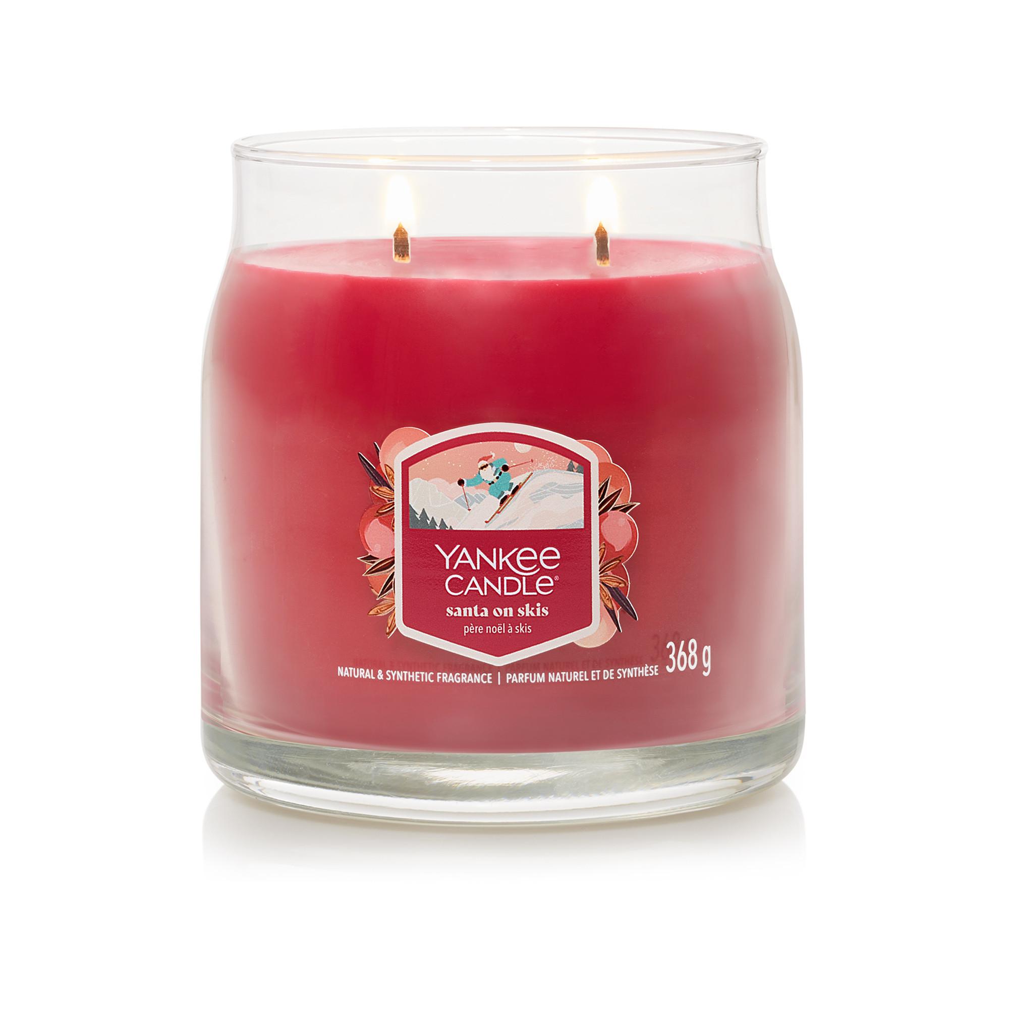 Yankee Candle Signature Duftkerze im Glas Santa on Skis 