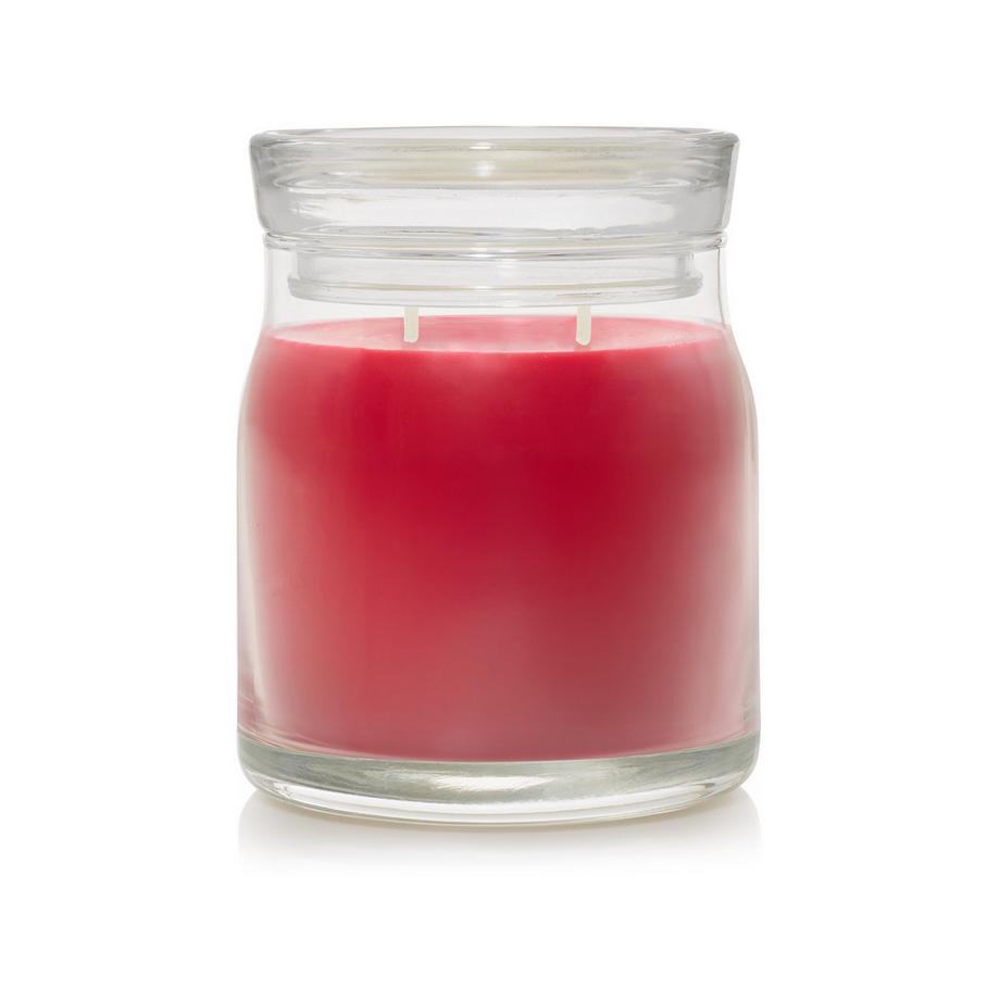 Yankee Candle Signature Bougie parfumée en verre Santa on Skis 