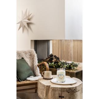 Yankee Candle Signature Bougie parfumée en verre Vanilla Flurries 