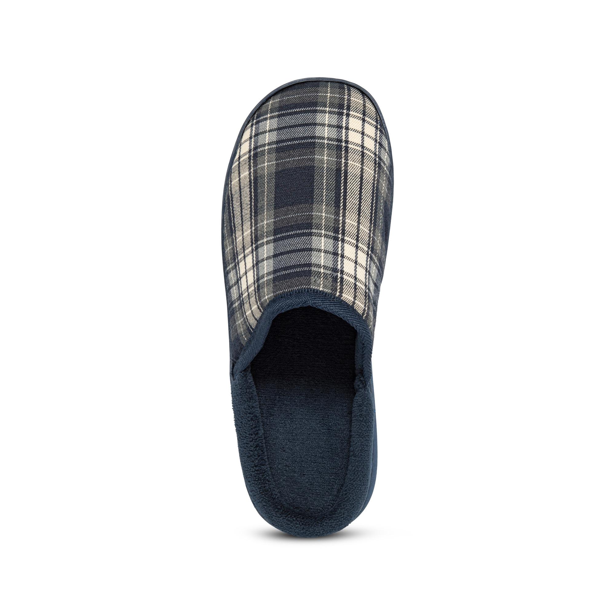 Manor Man Men Home Slipper Check Chaussons 
