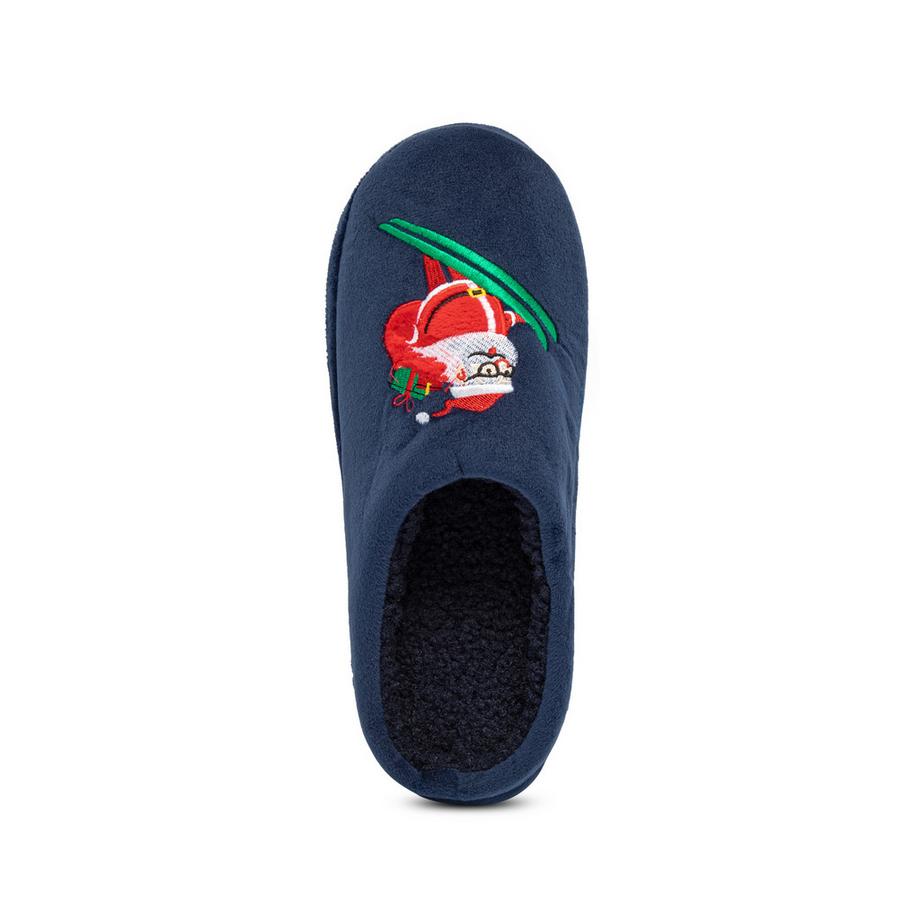 Manor Man Men Santa Ski Slipper Pantofole 