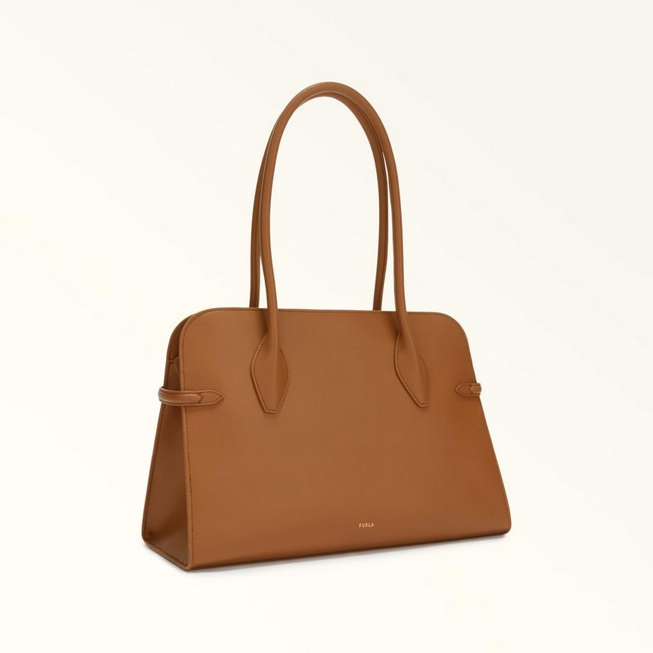 Furla Goccia L Dome Satchel Bag  