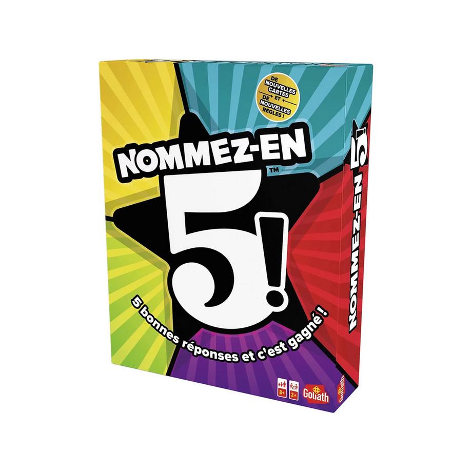 Nommez-en 5