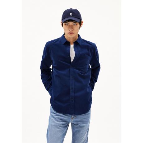 ARMEDANGELS Chemise Manches Longues en Coton Côtelé  