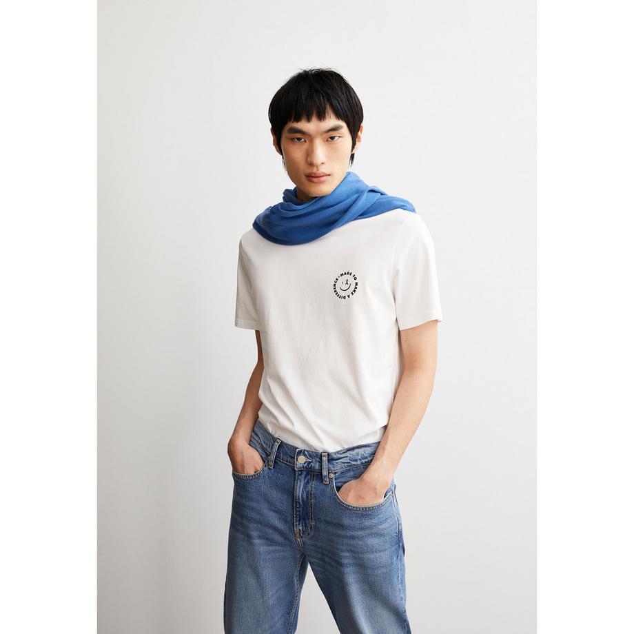 ARMEDANGELS Jaames Smiley T-Shirt Imprimé Graphique  