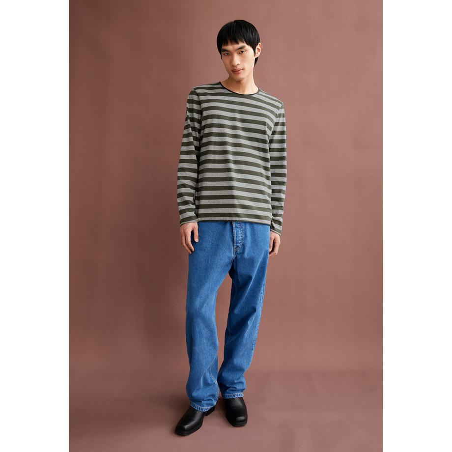 ARMEDANGELS T-Shirt Manches Longues Rayé  