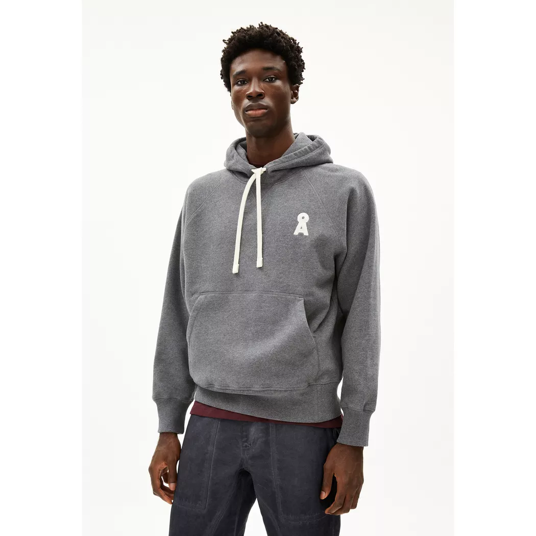 ARMEDANGELS - Hoodie, für Herren, Grau Melange, Größe M