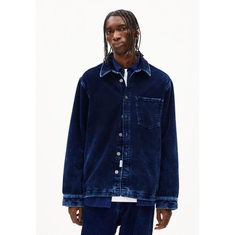 ARMEDANGELS Overshirt in Velluto a Coste Regular Fit  