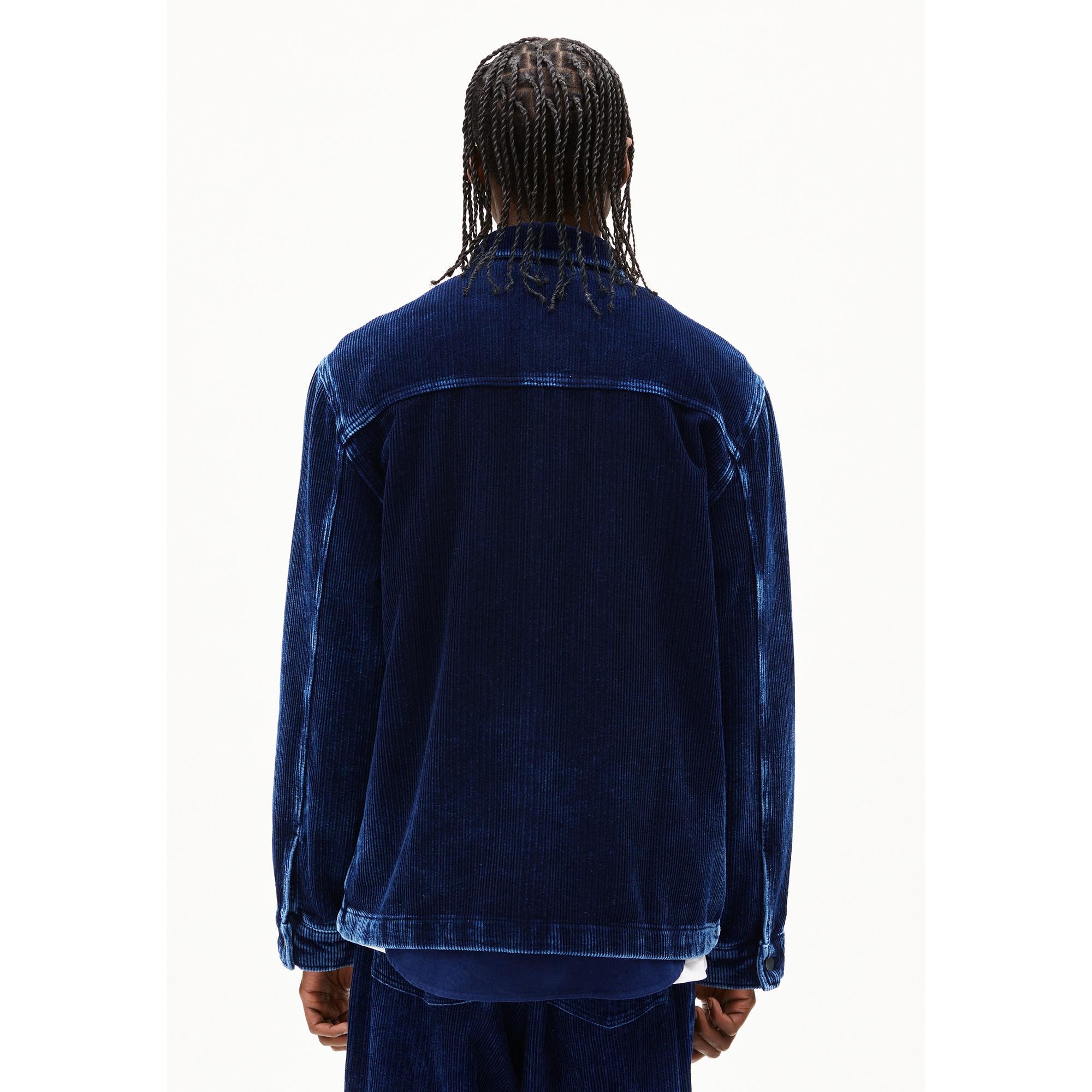 ARMEDANGELS Overshirt in Velluto a Coste Regular Fit  