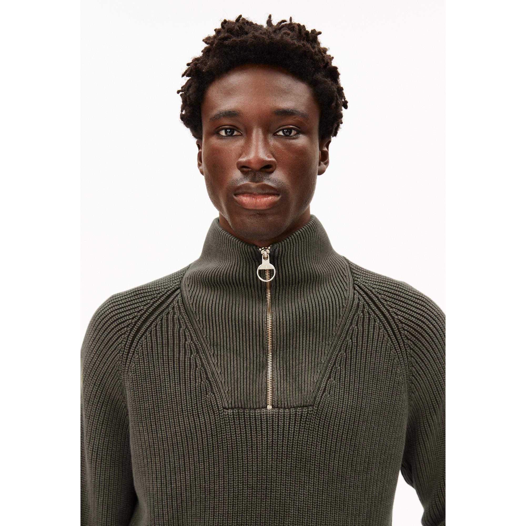 ARMEDANGELS Troyer Half Zip Pullover  