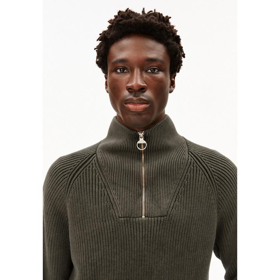 ARMEDANGELS Troyer Half Zip Pullover  