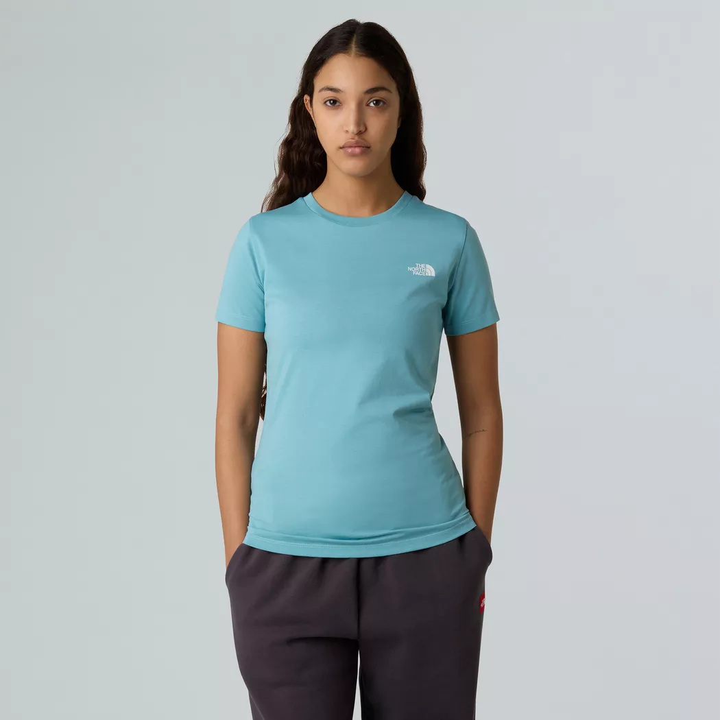 The North Face - T-Shirt, W S/s Simple Dome Tee, XS, Malvenfarben