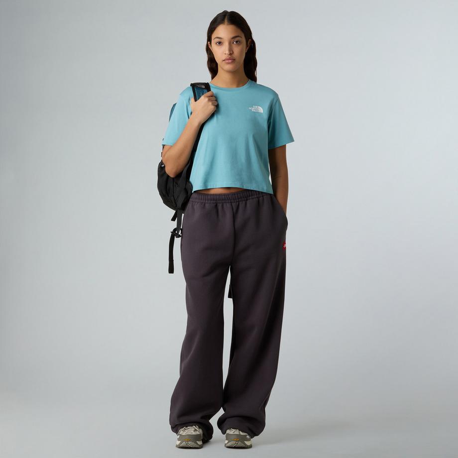 THE NORTH FACE W Simple Dome Cropped Slim Tee T-shirt 