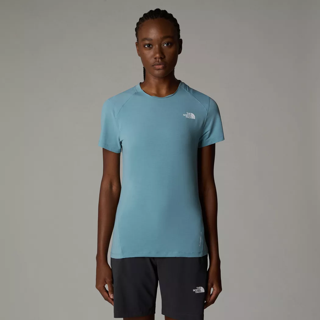 The North Face - T-Shirt, W Lightning Alpine S/S, XS, Türkisblau