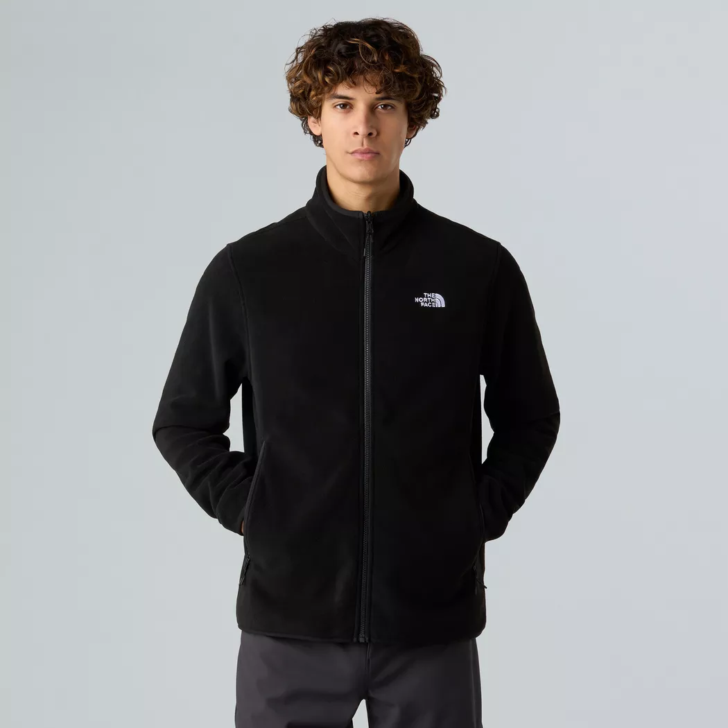 The North Face Glacier Full-Zip Fleece Jacket Black XXL
