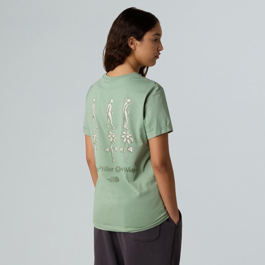 THE NORTH FACE W CONNECT RELAXED SS TEE-GRAPHIC T-Shirt 