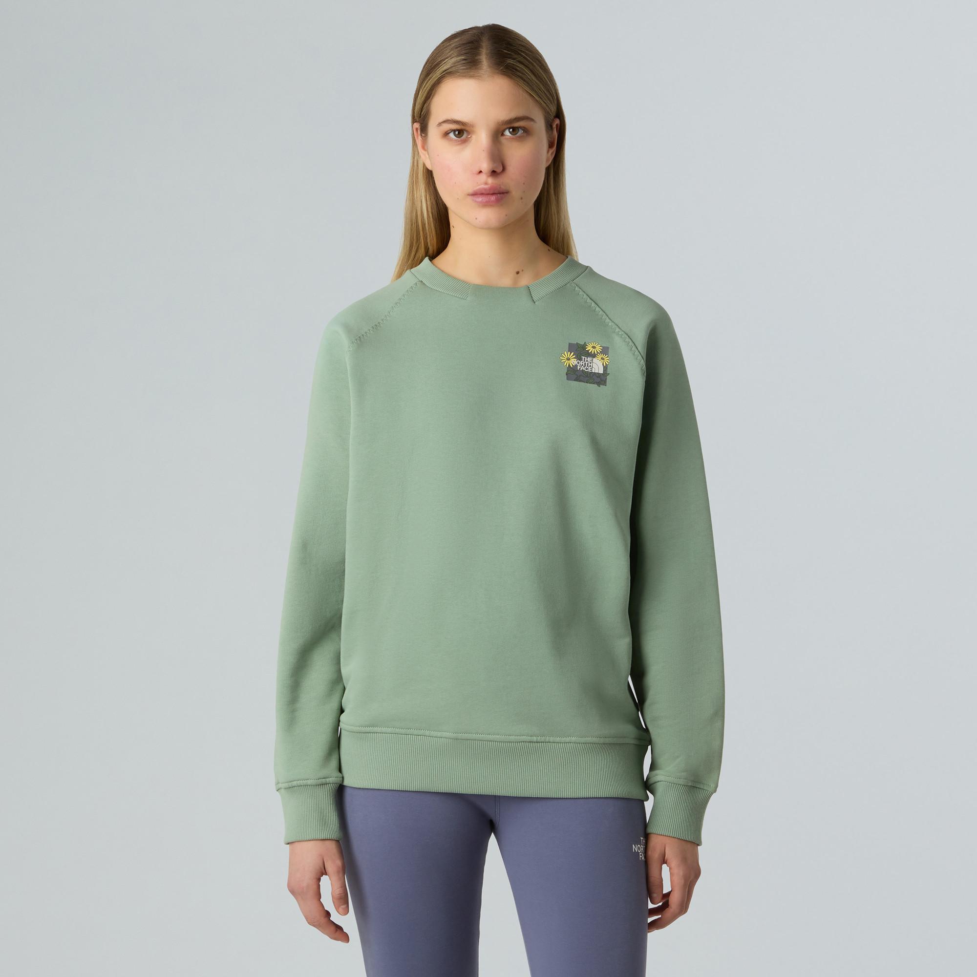 THE NORTH FACE W CONNECT RELAXED CREW SWEATSHIRT-GRAPHI Sweat-shirt 