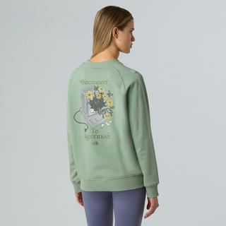 THE NORTH FACE W CONNECT RELAXED CREW SWEATSHIRT-GRAPHI Sweat-shirt 