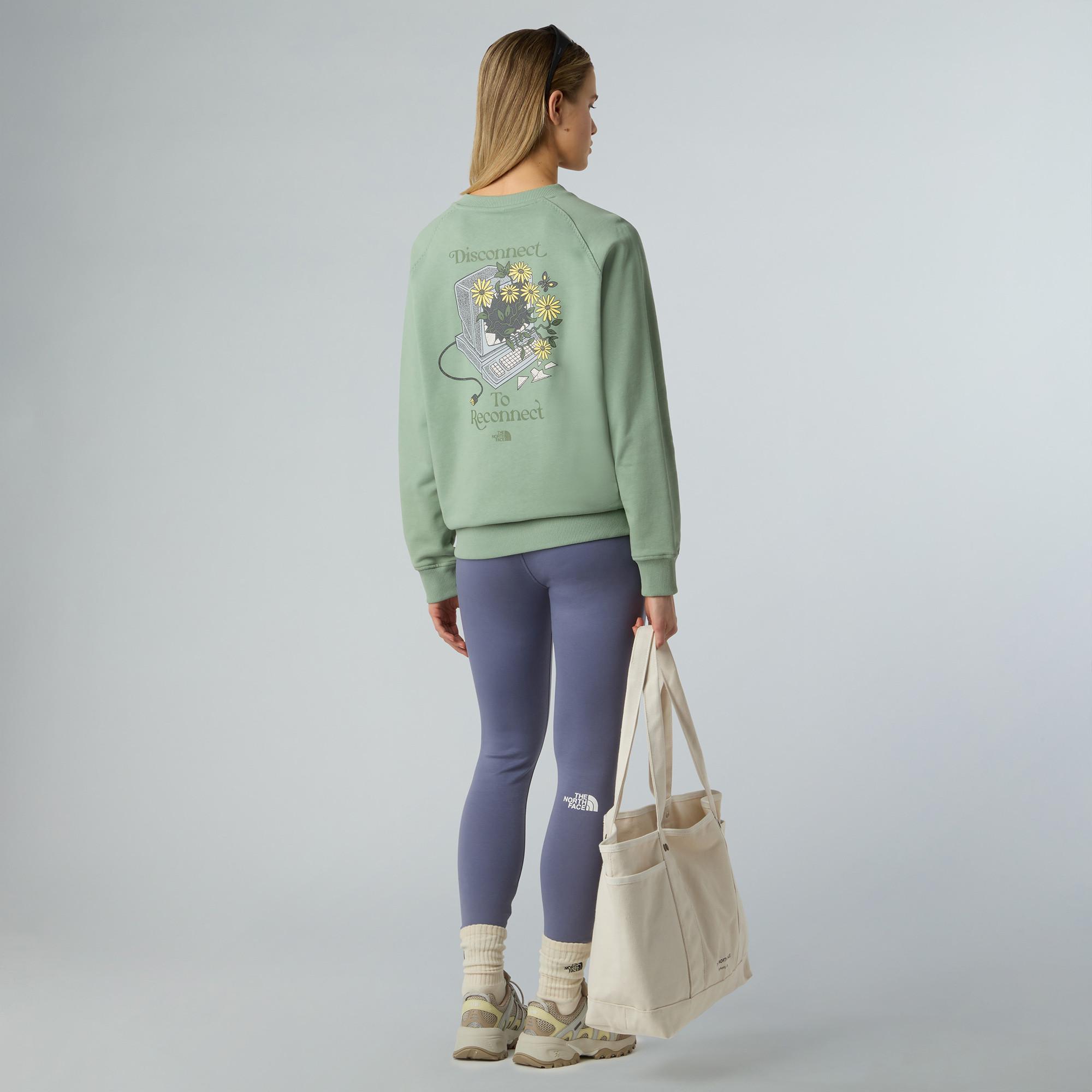 THE NORTH FACE W CONNECT RELAXED CREW SWEATSHIRT-GRAPHI Sweat-shirt 