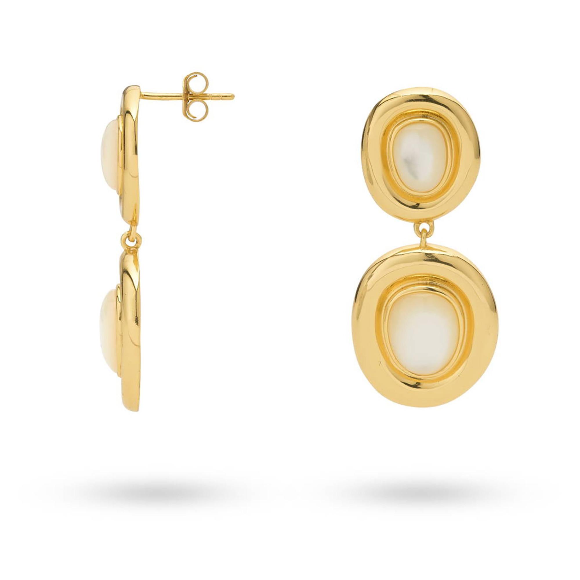 24Kae  Boucles d'oreilles 