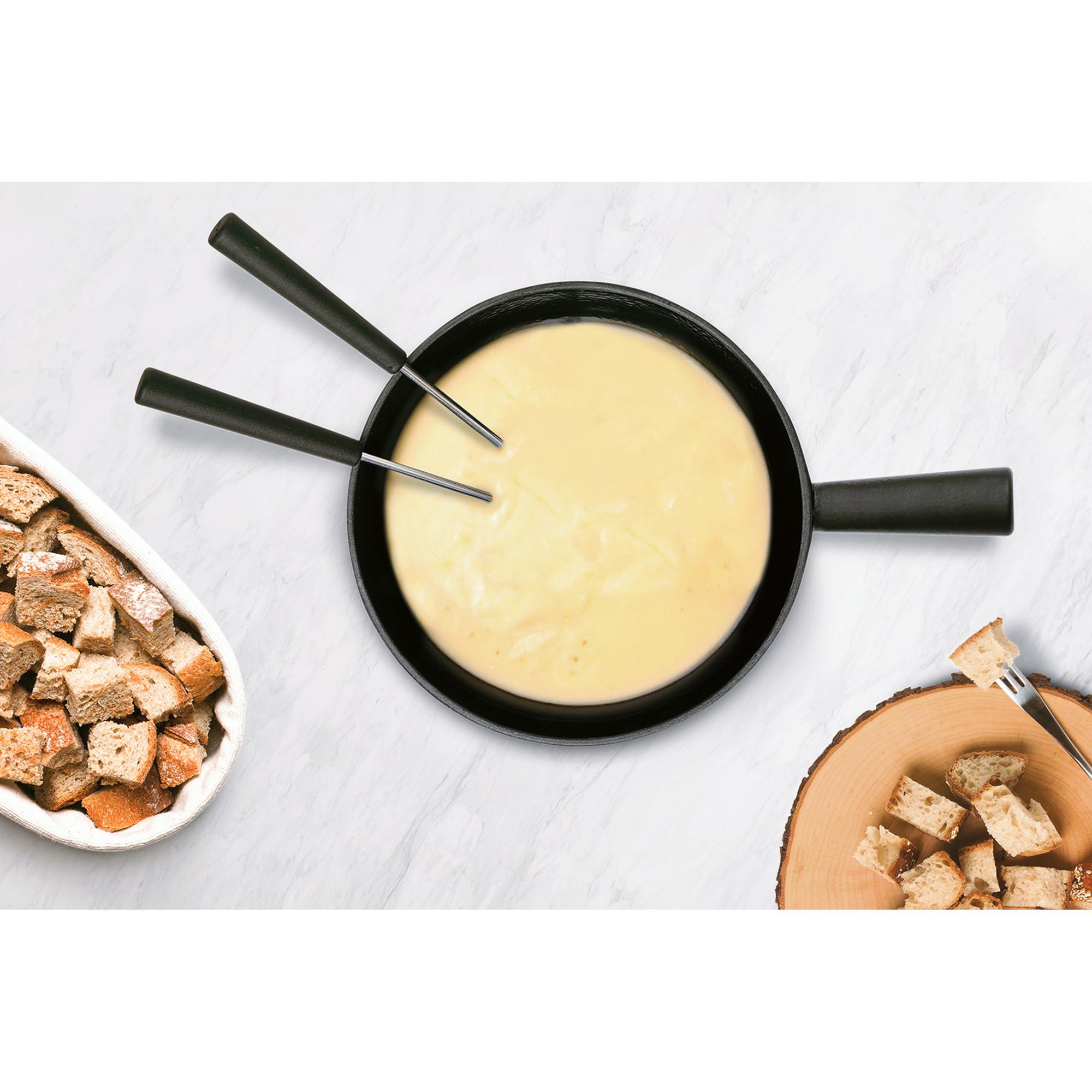 Stöckli Service à fondue au fromage Pilatus Stone Classic 