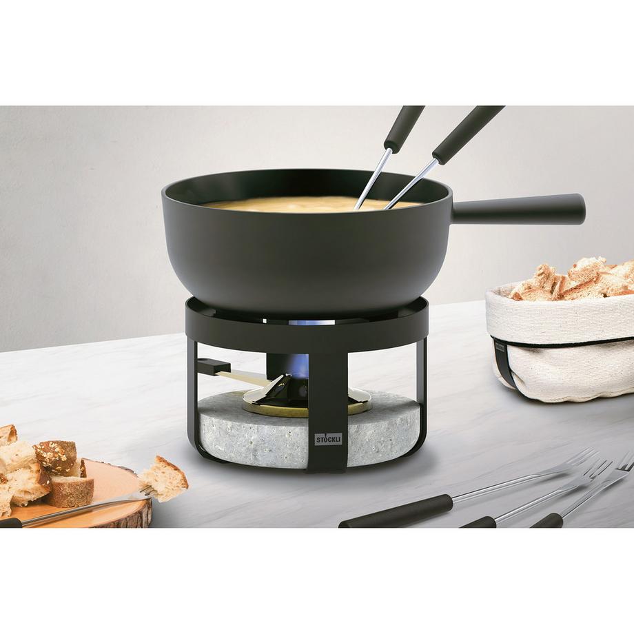 Stöckli Käsefondue-Set Pilatus Stone Classic 