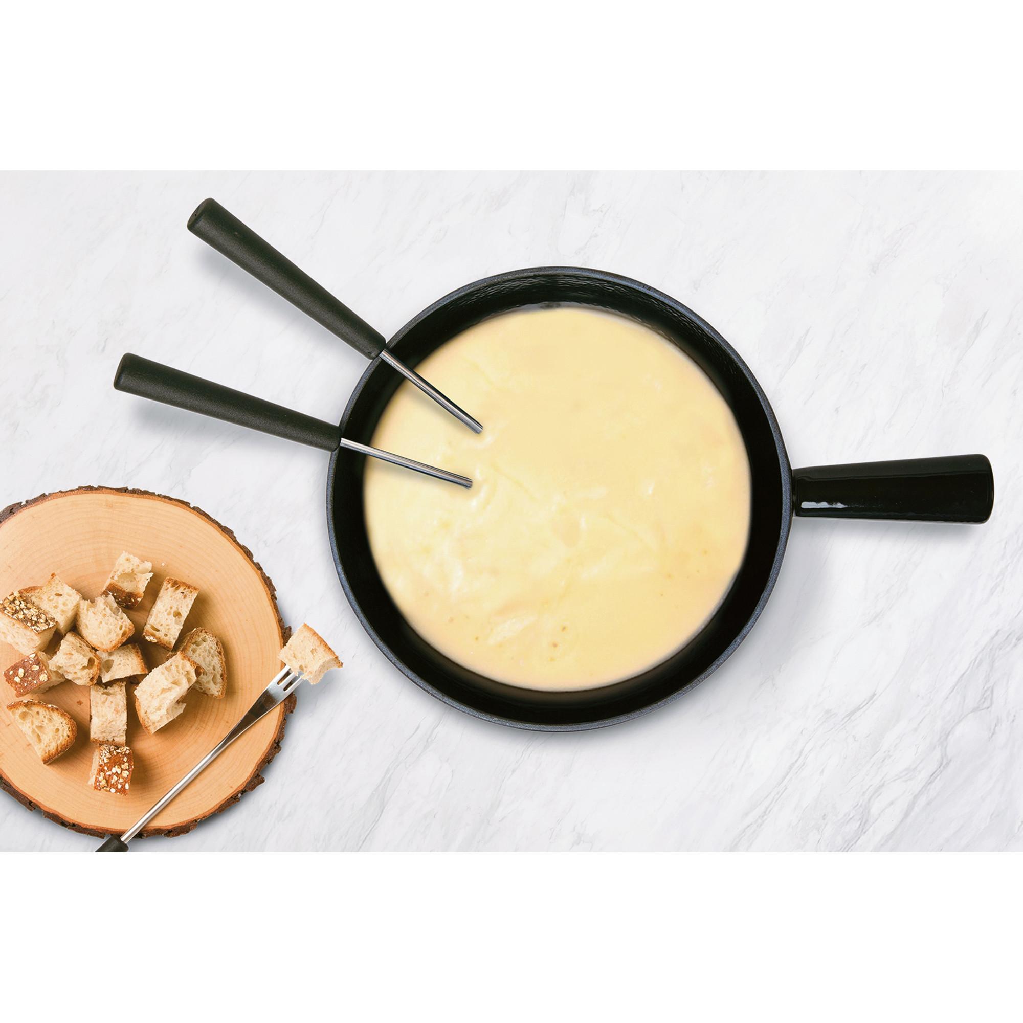 Stöckli Käsefondue-Set Pilatus Wood Classic Alp 