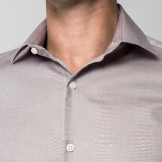 CALVIN KLEIN Hemden Kentkragen Slim Fit Gemustertes Langarmhemd  