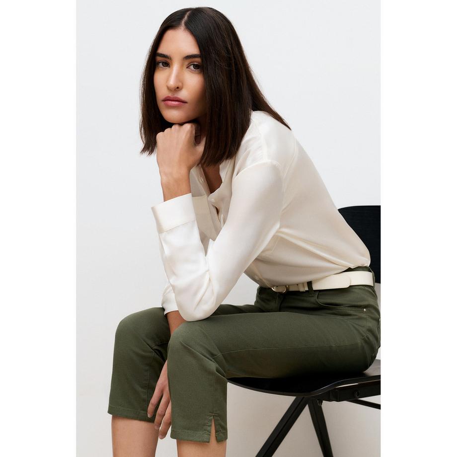 Caroll Cropped Slim Fit Hose  