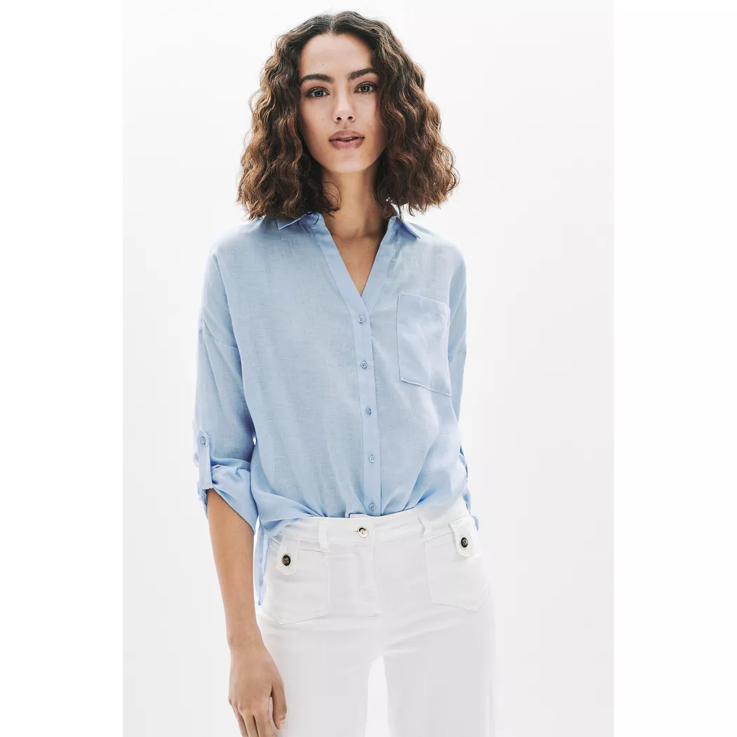 Caroll - Hemd, für Damen, Leinen, Größe XL